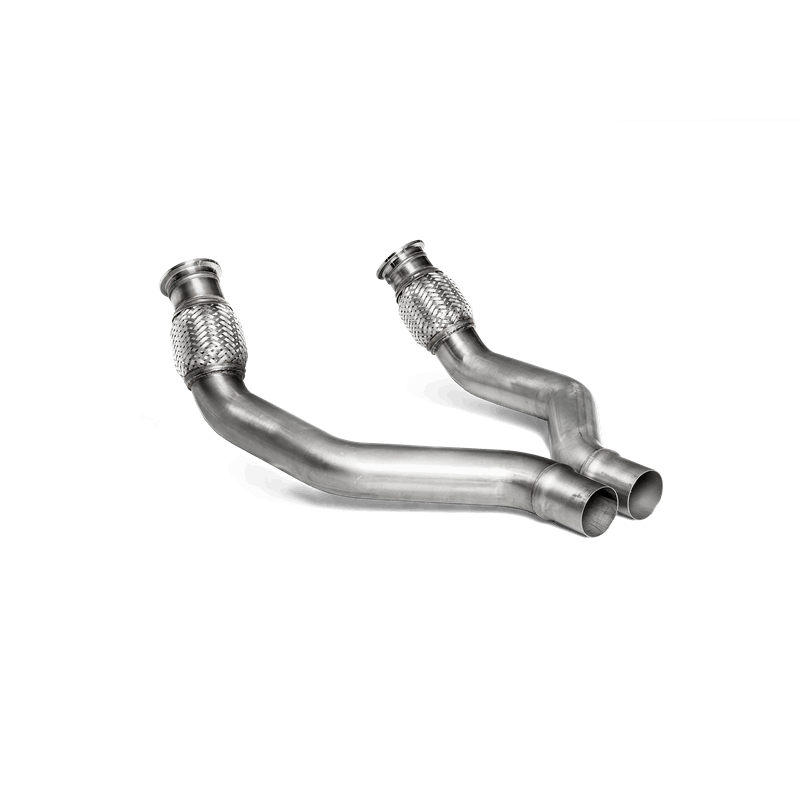 Link pipe set - for Akrapovic aftermarket exhaust system 