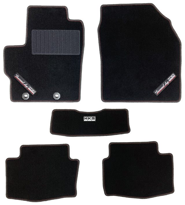 HKS FLOOR MAT GR YARIS GXPA16 FRONT/REAR SET LHD