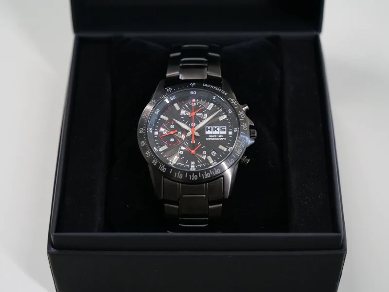 HKS WATCH 50TH ANNIVERSARY CHRONOGRAPH LIMITED EDITION Numrerad upplaga ...