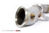 AMS Performance MKV A90 2020+ Toyota Supra Stainless Steel Race Downpipe