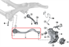 Front Caster Adjustable Control Arms