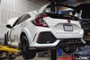 Boost Logic Titanium Exhaust System | Honda Civic Type R | FK8 2.0T K20C1 | 2017+ With Boost Activated Valve Plain Titanium Tips